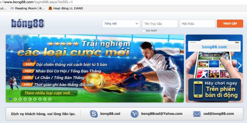 Giới thiệu về bong88